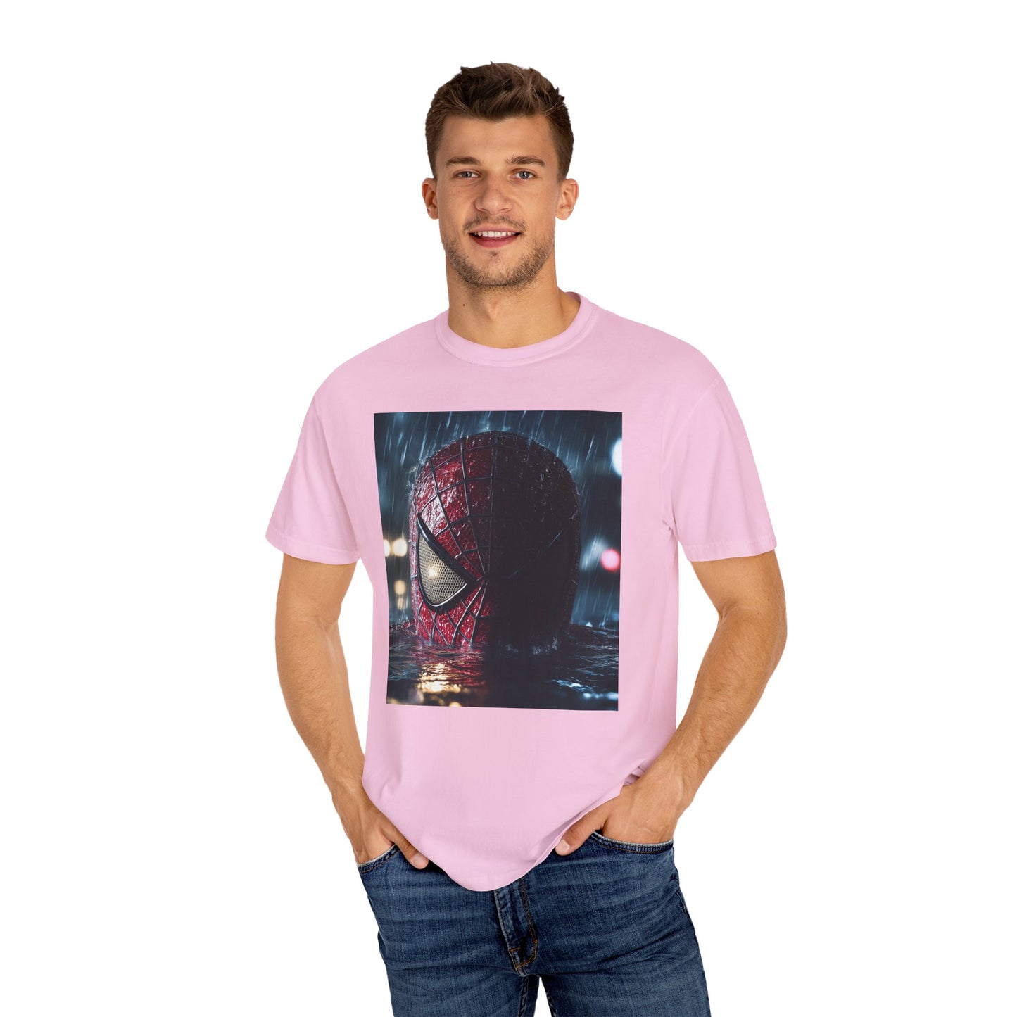 Spiderman Graphic T-Shirt, Unisex Tee, Superhero Apparel, Gift for Fans, Casual Wear, Birthday Present