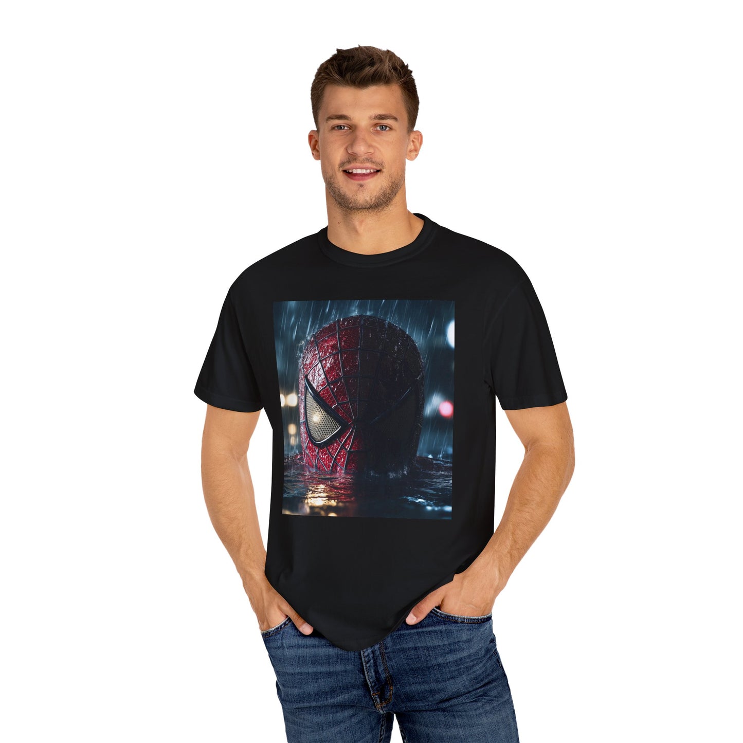 Spiderman Graphic T-Shirt, Unisex Tee, Superhero Apparel, Gift for Fans, Casual Wear, Birthday Present
