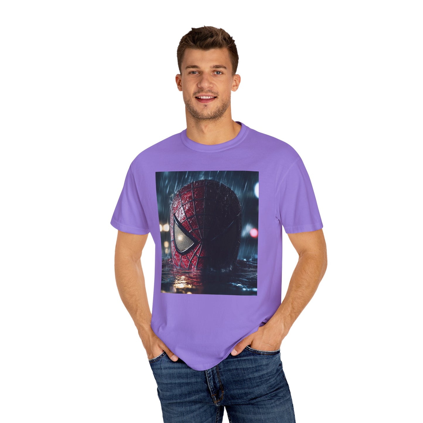 Spiderman Graphic T-Shirt, Unisex Tee, Superhero Apparel, Gift for Fans, Casual Wear, Birthday Present