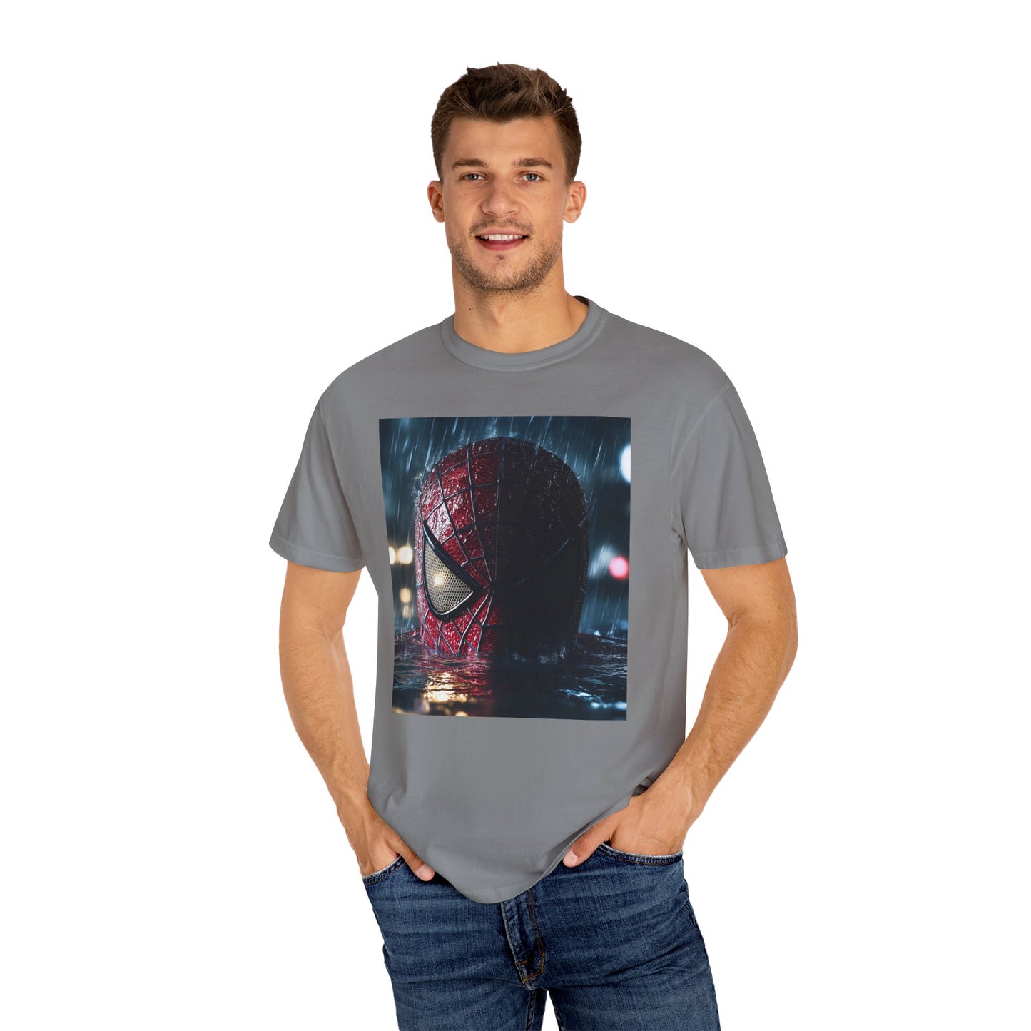 Spiderman Graphic T-Shirt, Unisex Tee, Superhero Apparel, Gift for Fans, Casual Wear, Birthday Present