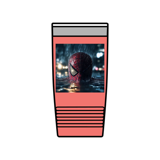 Spiderman Insulated Tumbler | 20oz Superhero Travel Mug, Comic Gift, Birthday Present, Marvel Fan Cup, Kids Drinkware