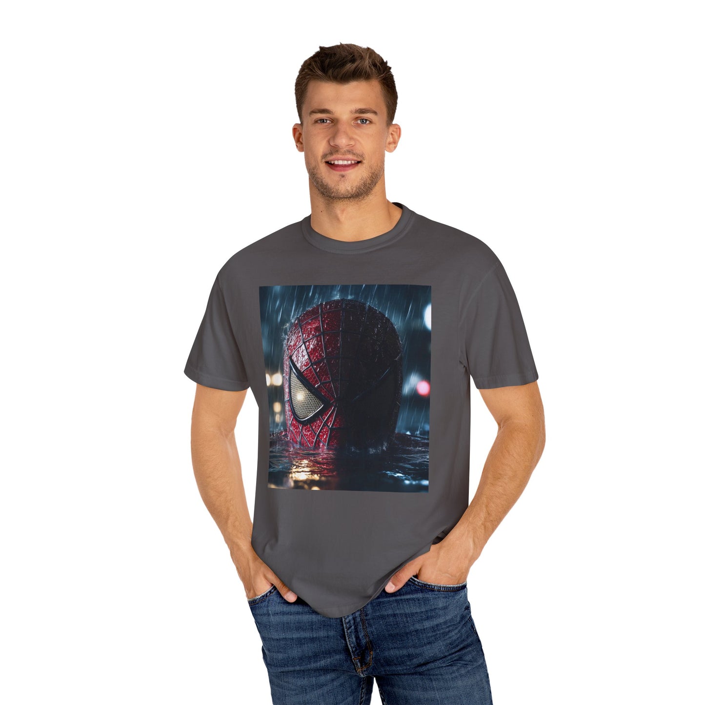 Spiderman Graphic T-Shirt, Unisex Tee, Superhero Apparel, Gift for Fans, Casual Wear, Birthday Present